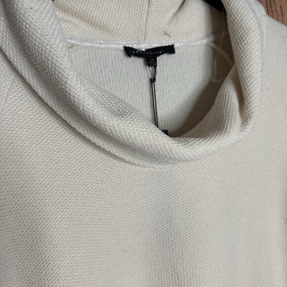 Jane + Delancey Waffle Knit Cowl Neck Pullover Relaxed Sweater Sz: 2X~IVORY NWT - Picture 3 of 10